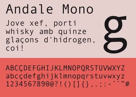 Mono font