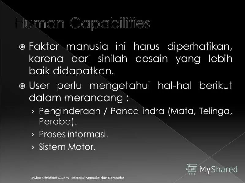 Human capability