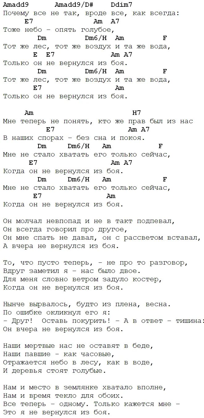 Мне мама часто в детстве аккорды. Он вчера вернулся из боя Высоцкий текст. Высоцкий аккорды. Высоцкий аккорды и текст. Высоцкий он не вернулся из боя аккорды.