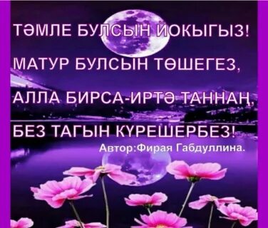 Тыныч йокы на татарском нежные