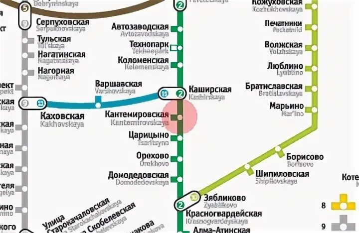Коломенское станция метро какая