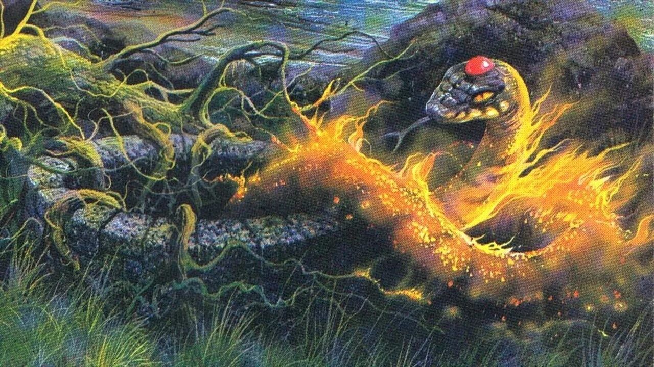 Мельница невеста полоза. Великий полоз мифология. Полоз великий славянская мифология. Великий полоз мифология. Экранизация сказа бажова голубая змейка.