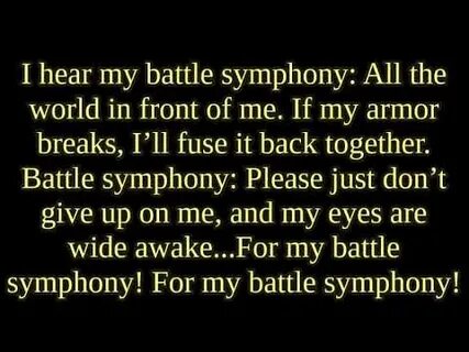 Symphony текст