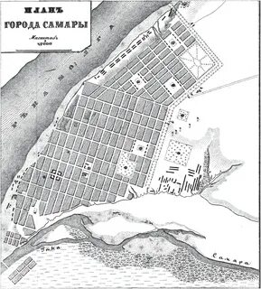 Старая карта самары