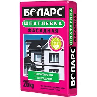 Работа фасадной шпатлевкой