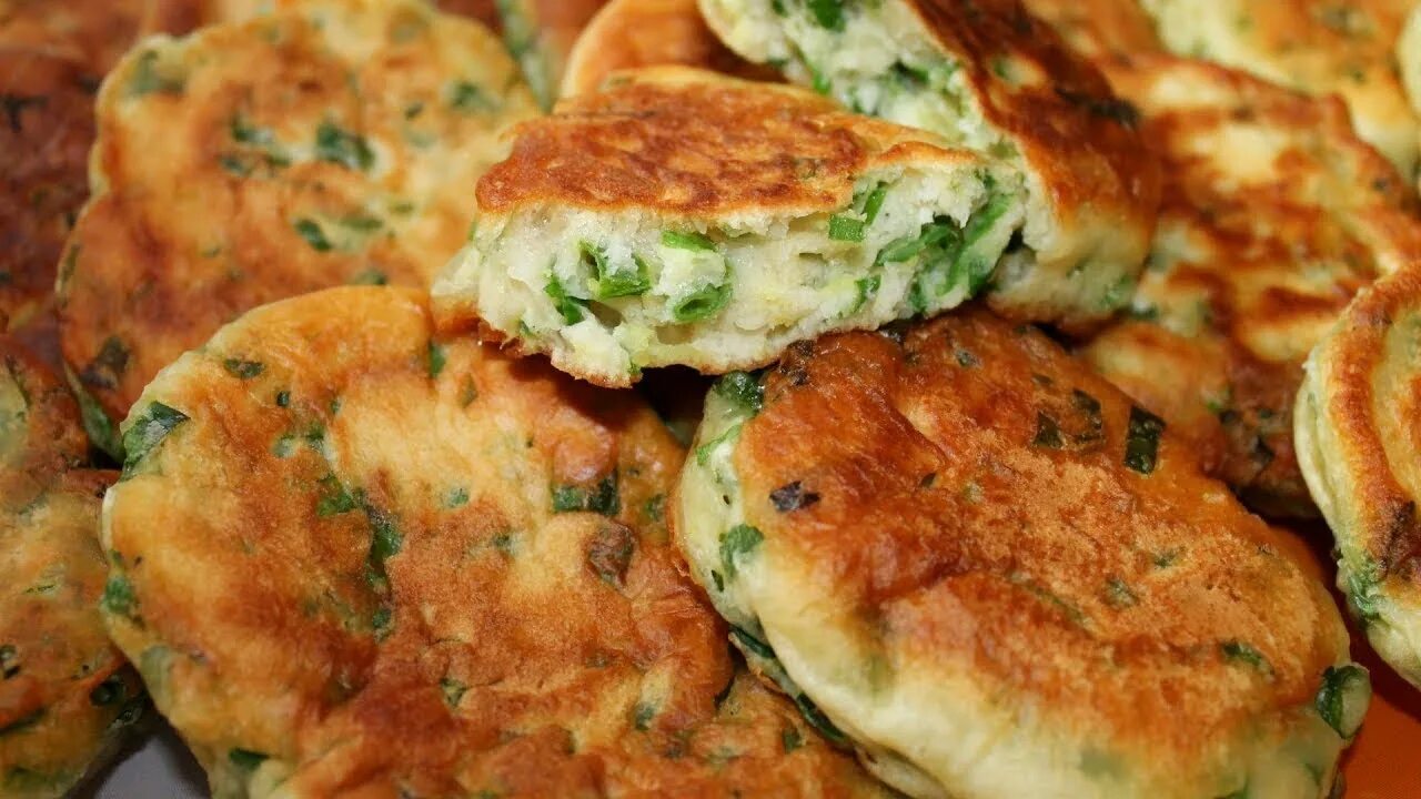 Ленивые пирожки с луком