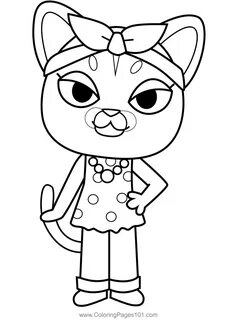 Puko Aggretsuko Coloring Page for Kids - Free Aggretsuko Printable.