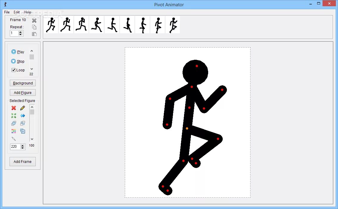 Анимации в пивот аниматор. Пивот аниматор 4. Программа Pivot Stickfigure Animator (Pivot). Pivot Stickfigure Animator 2.2