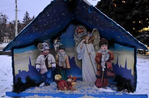 Сценки на рождество