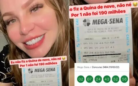 Após ganhar mais de 50 vezes na loteria, ex-BBB acerta quina na Mega-Sena C...