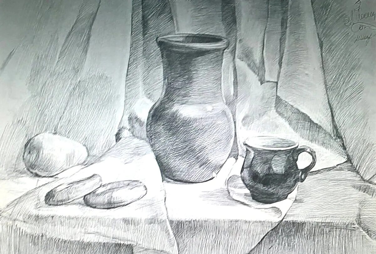 графический натюрморт. декоративный натюрморт в цвете. натюрморт графика. выразительные возможности натюрморта. графическое изображение натюрморта.