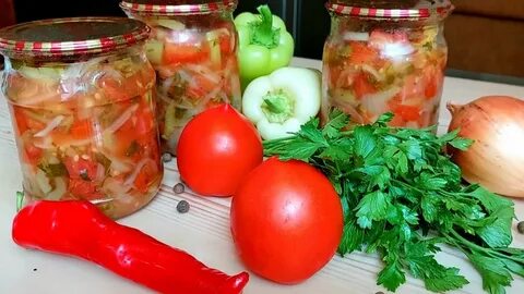 Рецепт салатов на зиму без уксуса
