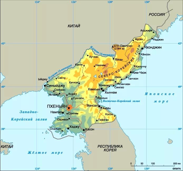 Кндр страна сосед россии. Географическая карта Северной Кореи. Северная Корея границы на карте. Корейская народно-Демократическая Республика на карте. Местоположение Северной Кореи на карте.