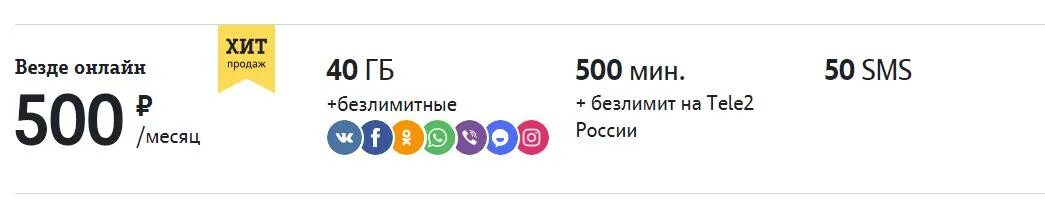 Джи тур т2 цена. Тариф теле2 500 минут и 40гб.