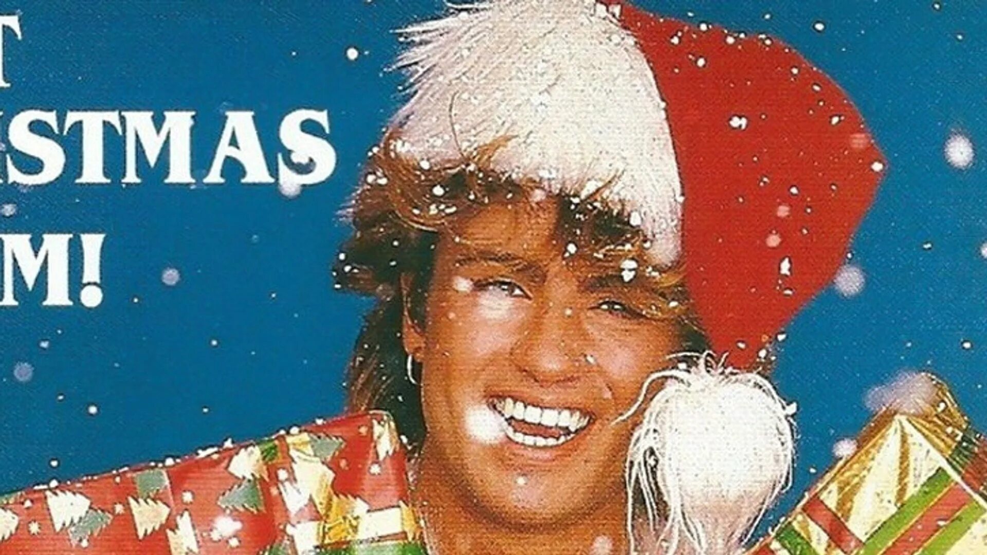 Wham last Christmas. Last Christmas клип. Xmas певец. George Michael last Christmas. Ласт кристмас джордж