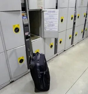 Чемодан камера хранения