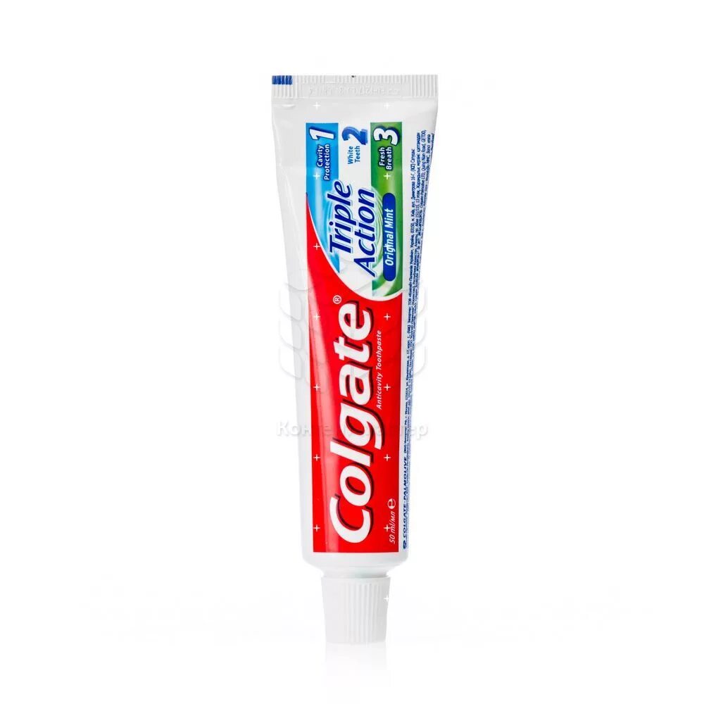 Colgate Колгейт зубная паста тройное действие, 50мл. Тюбик зубной пасты Колгейт. Зубная паста Colgate тюбик. Колгейт з/паста 50мл тройное действ. // Fcn89251.