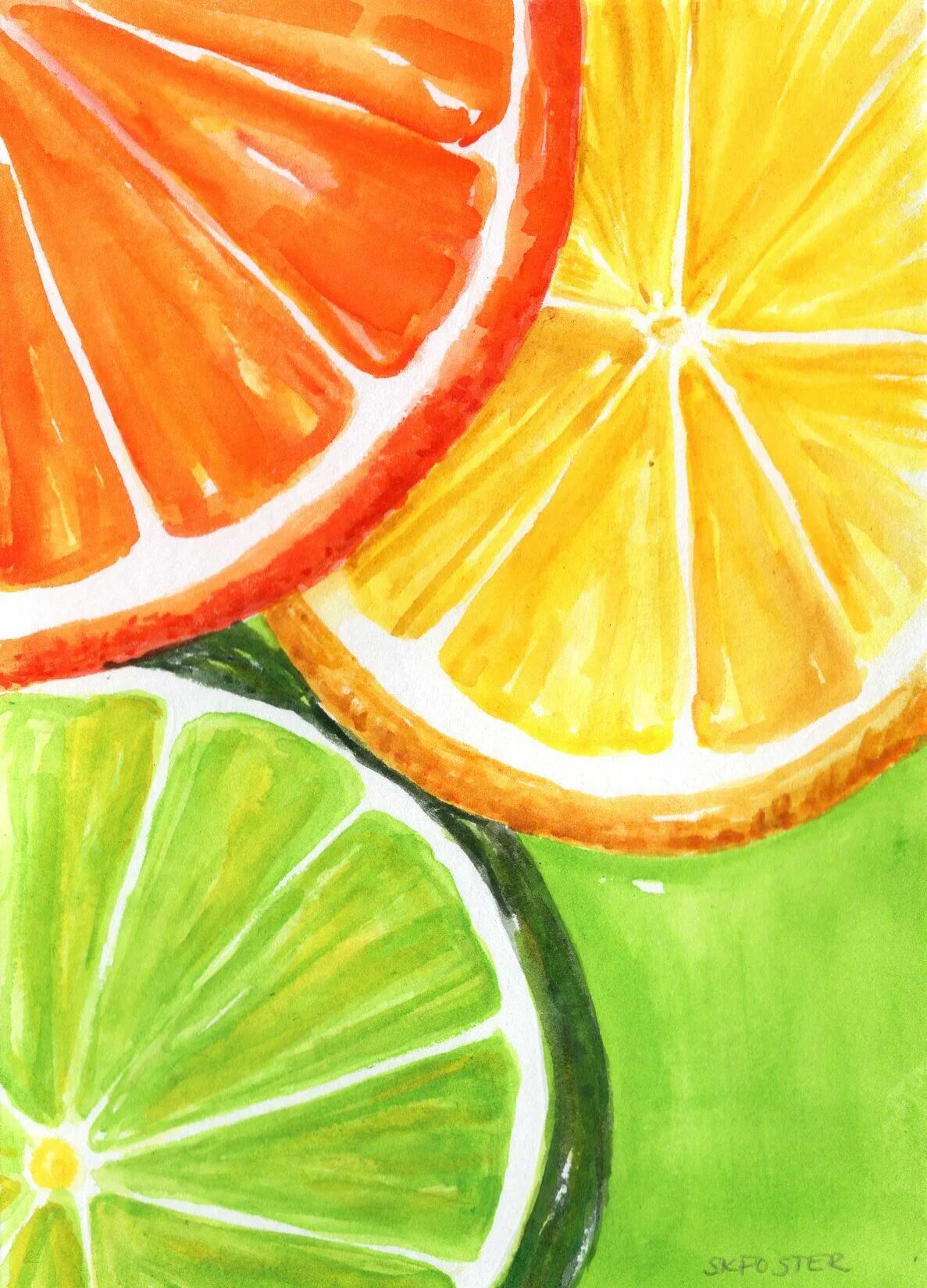 Orange art