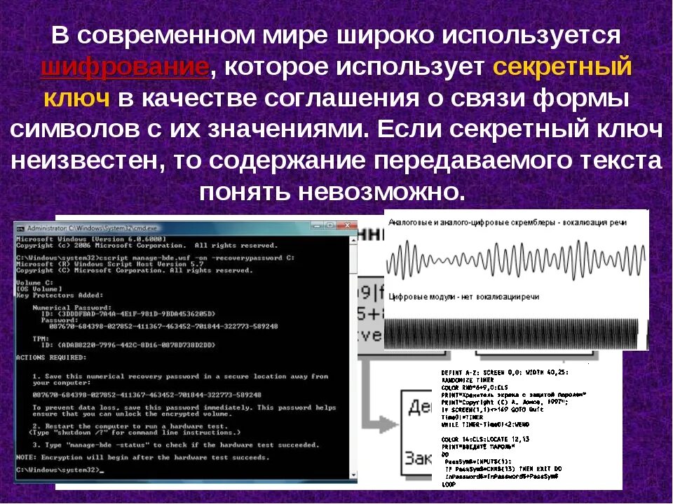 Использование secret. Шифрование данных. Кодирование и шифрование презентация. Симметричное шифрование. Как работает шифрование данных.