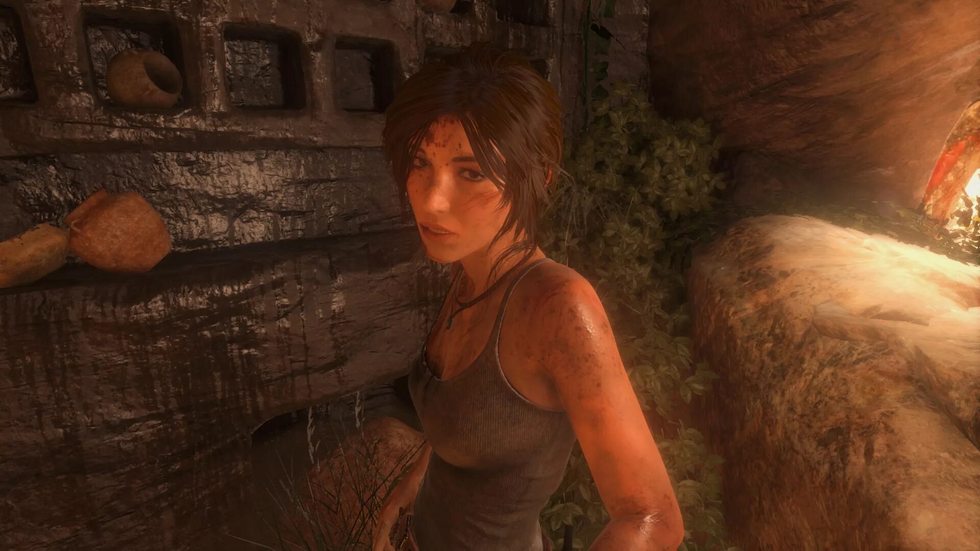 Lara croft island. Lara Croft Rise of the Tomb Raider screenshot.