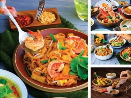 Thai food bubble