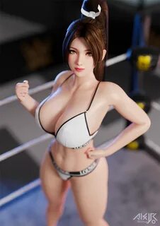 General 1080x1528 Mai Shiranui King of Fighters video games video game girl...