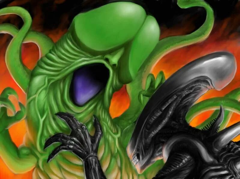 Rule 34 alien. Чужой 34.