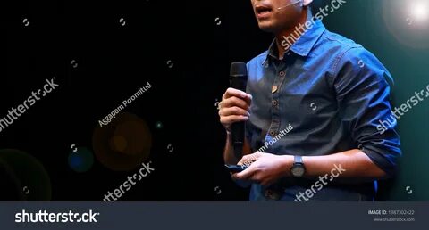The male speaker