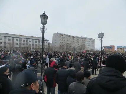 Митинг мигрантов