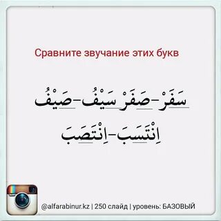 Прислушайтесь как звучат слова