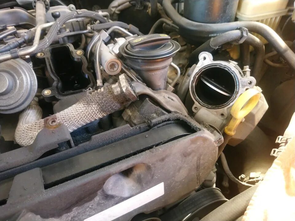 Удаление охладителя EGR - Volkswagen Touareg (2G), 3 л, 2012 года тюнинг DRIVE2