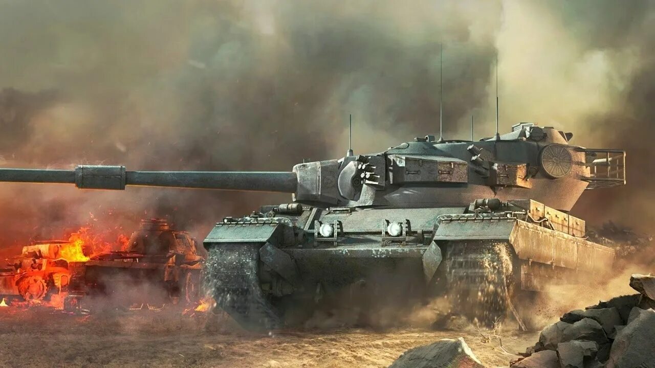 Танки. World of Tanks. Заставка на рабочий стол танки. Фон с танками.