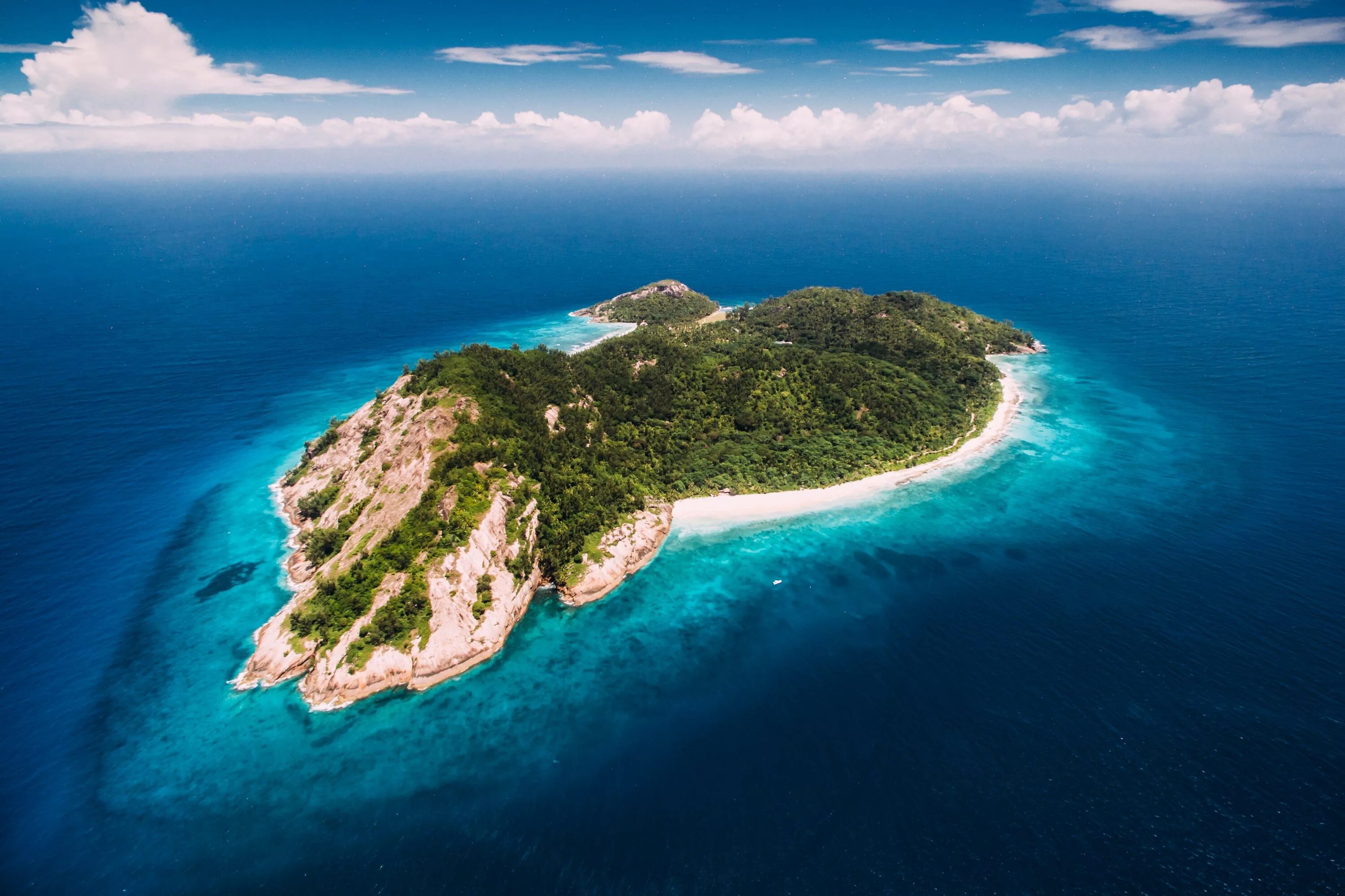 Остров Самет. Ханеймун Айланд. Остров вид сверху. Красивые виды островов. Ntr island