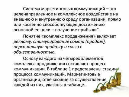 Сущность продвижения