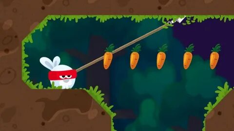 Игра собрать морковки