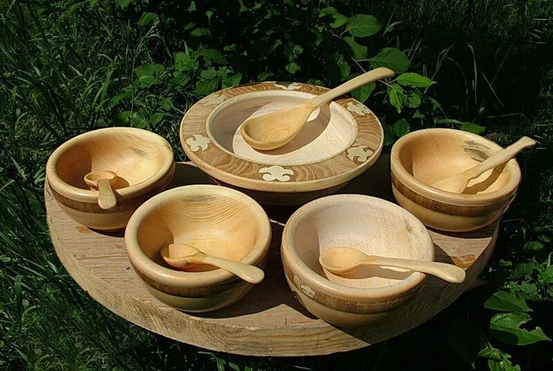 Посуда из дерева. Кухонная утварь из дерева. Деревянная посуда на Руси. Изделия из древесины. Для изготовления посуды используют