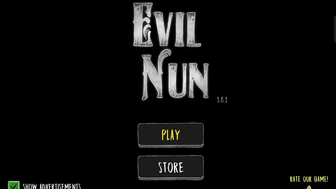 Evil nun menu. Игры основанные на реальных событиях evil nun. как пройти лабиринт в эвил нан.