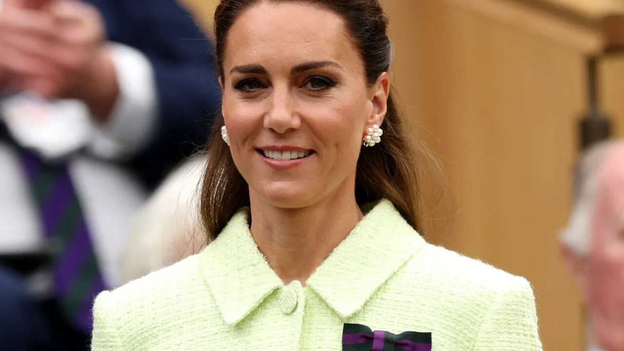 Kate Middleton Trades Wimbledon Whites for a Tennis Ball Green Look at the Women