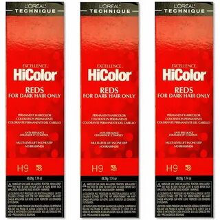 L oreal excellence hicolor reds