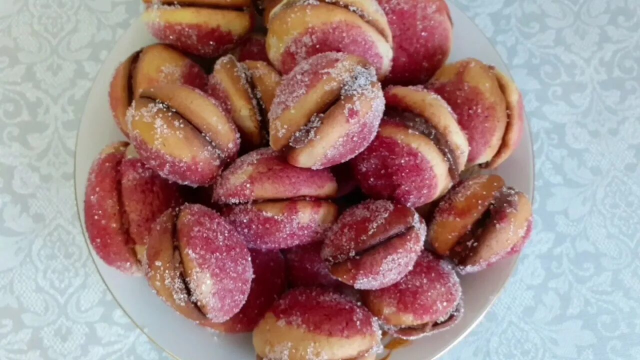 Пирожные "Персики" со сгущенкой Самая настоящая вкуснятина - YouTube