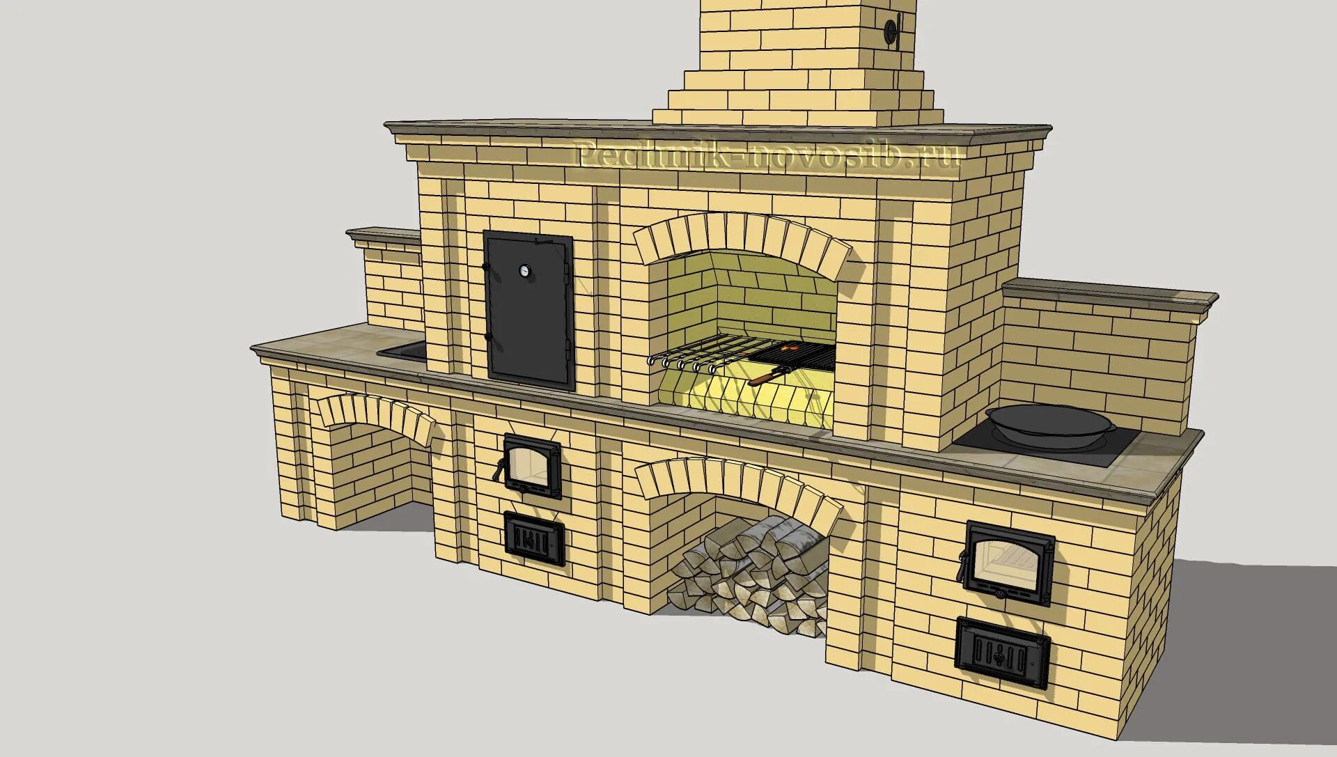 Проект барбекю из кирпича. Порядовка комплекса барбекю казан. Комплекс барбекю optimal r radius (мангал, коптильная, казан) с порядовкой. Проект барбекю из кирпича. Порядовка углового барбекю.