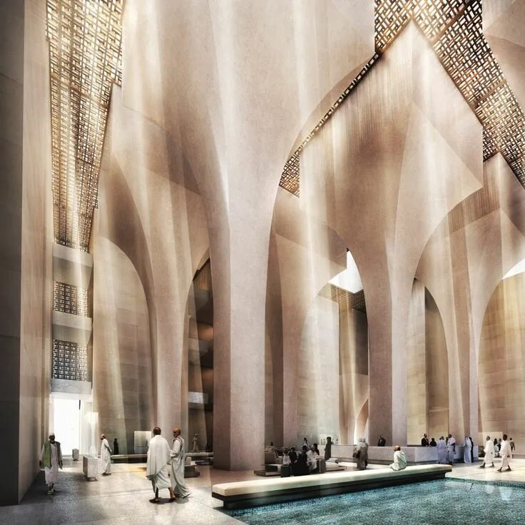 Foster + partners Саудовская Аравия. Народная архитектура Саудовской Аравии. Мечеть в Эр Рияде.