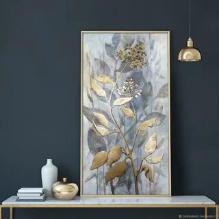 Картины золотом и серебром