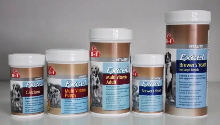 Excel 8 in 1 для собак с кальцием. Витамины для собак эксель мультивитамин. Витамины excel 8 in 1 для собак. Эксель 8в1 витамины для собак мультивитамсеньор. 8in1 витамин для собак кальций 155таб.