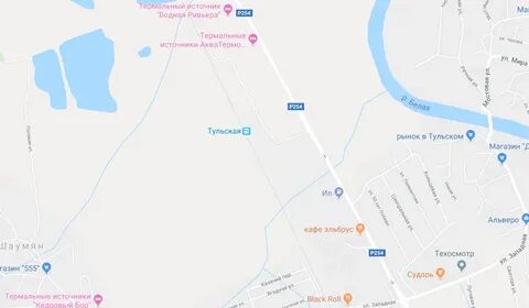 Горячие источники краснодарского края на карте