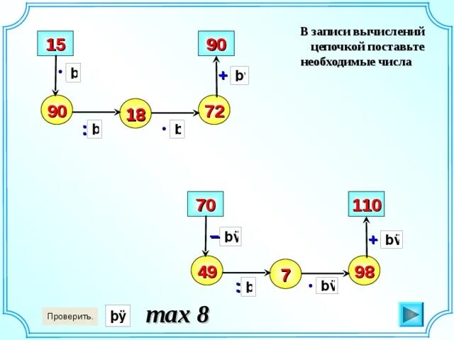 Вычислите записывая цепочкой. Вычислите записывая действия цепочкой. восстановите цепочку вычислений. запишите действия цепочкой. длинная цепочка вычислений 5-6 класс.