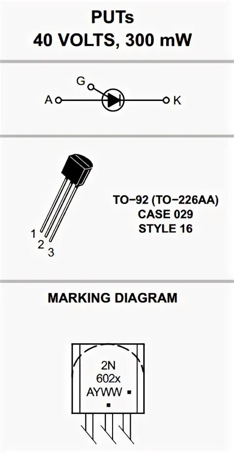 2N6027 Circuits Diagram