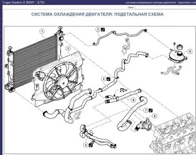 Охлаждение renault