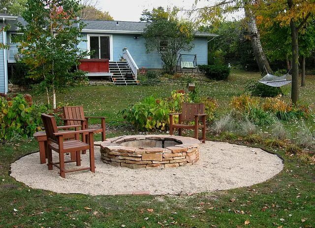 14 Smart Tricks of How to Craft Backyard Fire Pit Landscaping Ideas Fire pit lan