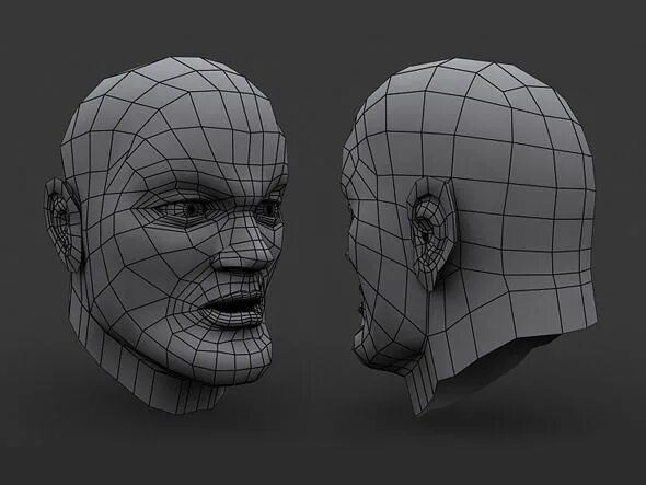 Human mesh blender. Меш вандед. male head-base mesh. меш персонажа. 3d mesh.